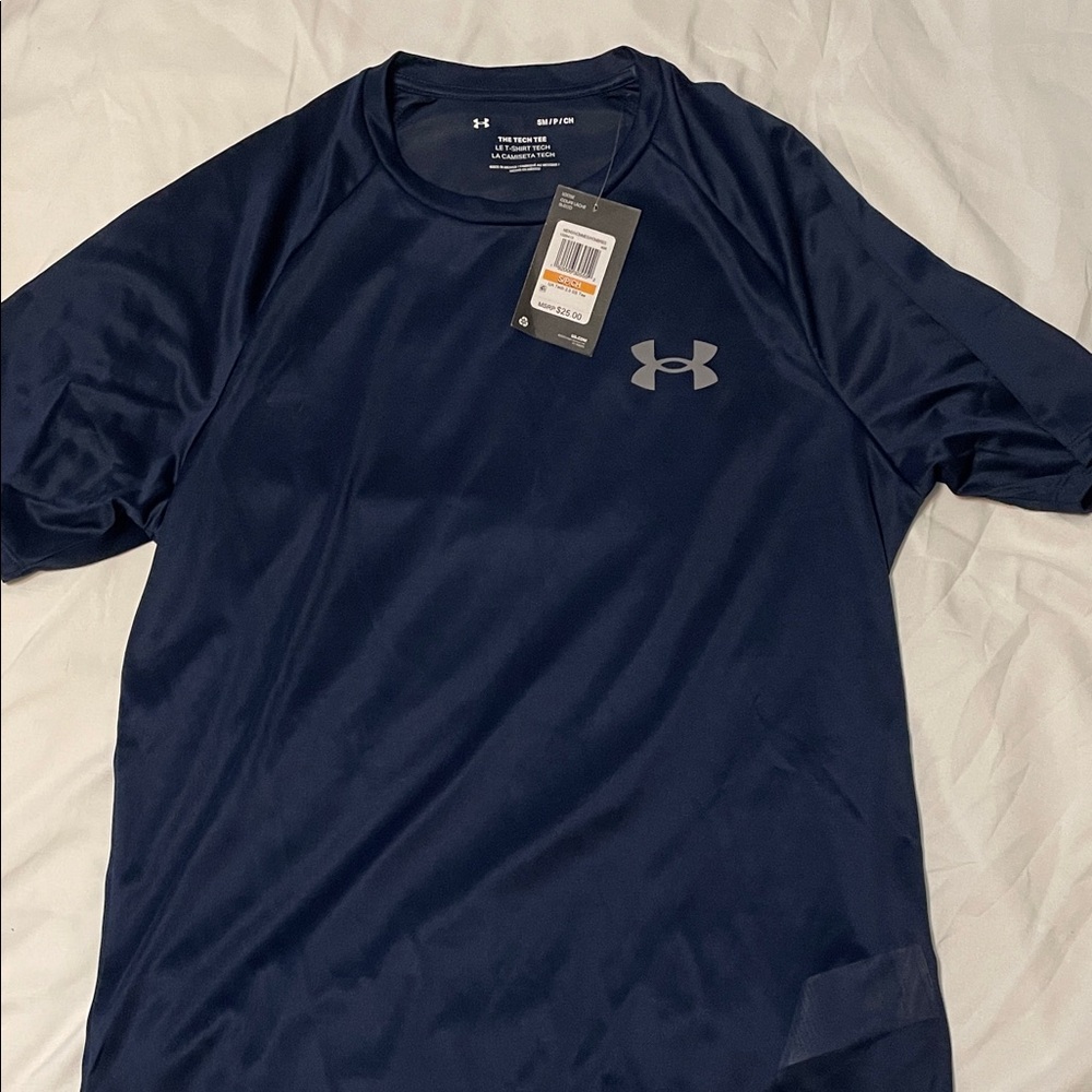 Under Armour Midnight Blue Performance Tee